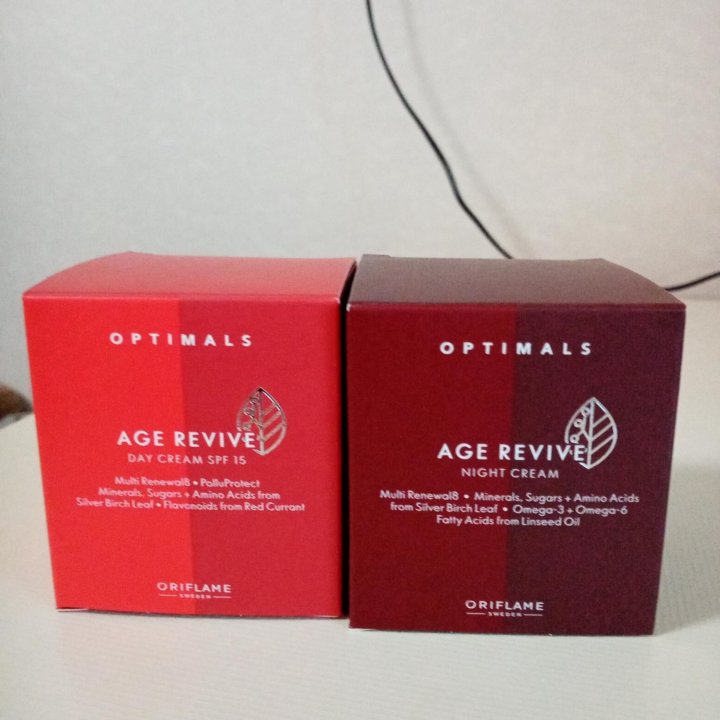 Антивозрастной крем Optimals Age Revive