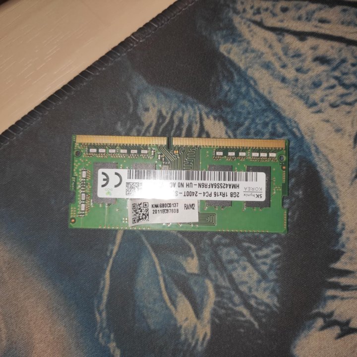 Оперативная память для ноутбука ddr4 2gb