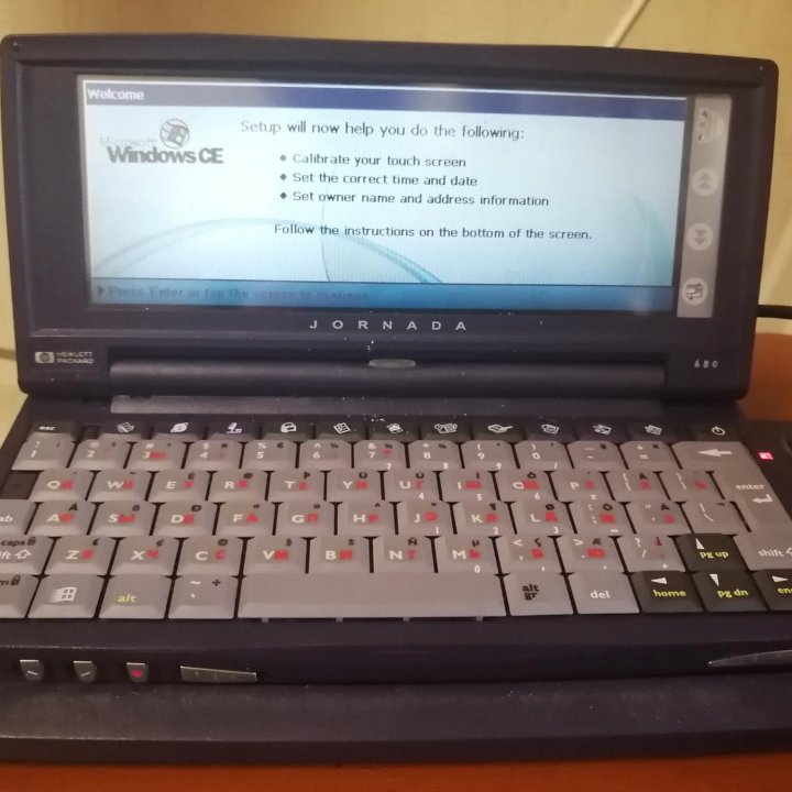 Hewlett Packard карманный ноутбук