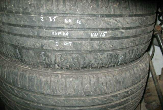 Шины лето бу Pirelli STR 235-60R16 4-2шт подбор