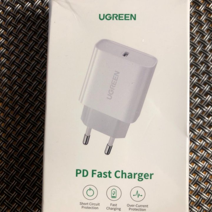 Адаптер питание ugreen (USB-C, 20W)