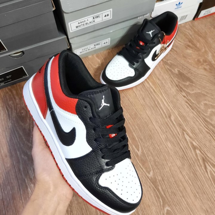  NIKE AIR JORDAN новые кожаные кеды