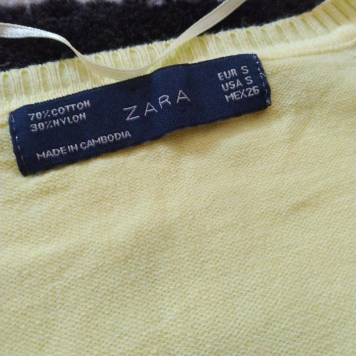 Джемпер ZARA S (новый)