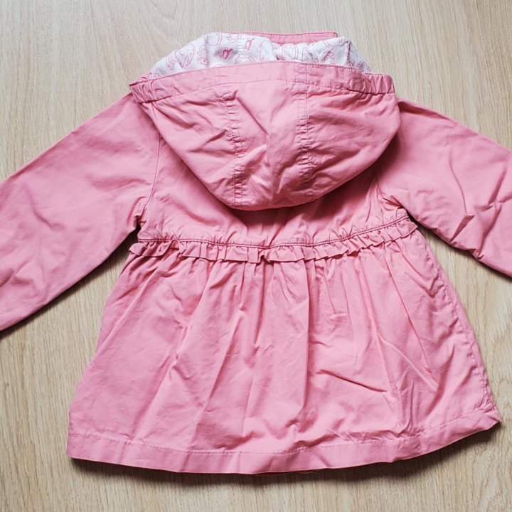 Куртка ветровка на девочку р.80-86 H&M
