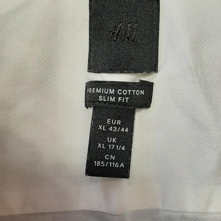 Рубашка H&M из хлопка премиум