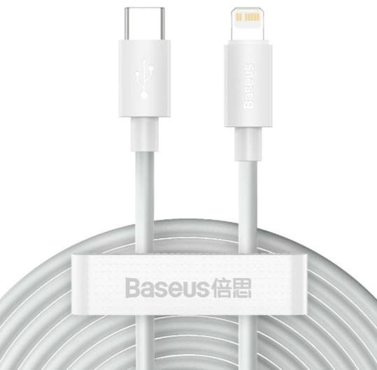 Кабель Baseus Type-C - Lightning 20W/белый/1.5 м.