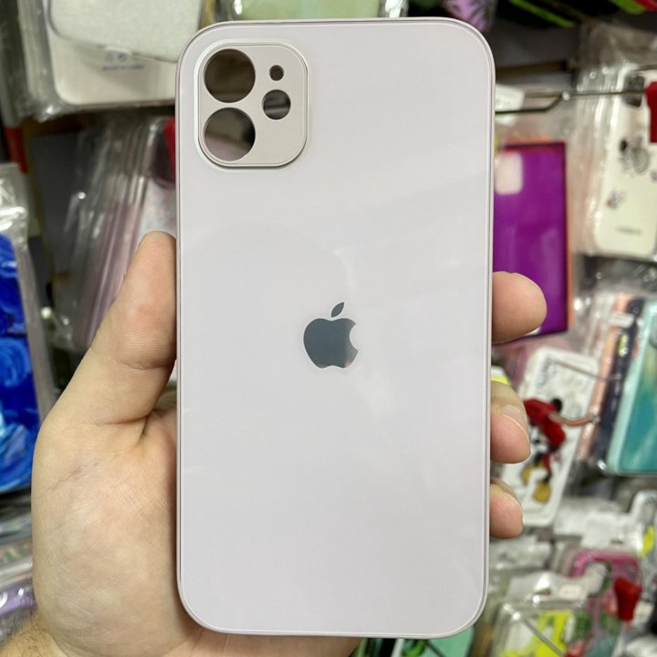 Стеклянные чехлы для iphone 11/11pro/11pro Max/12