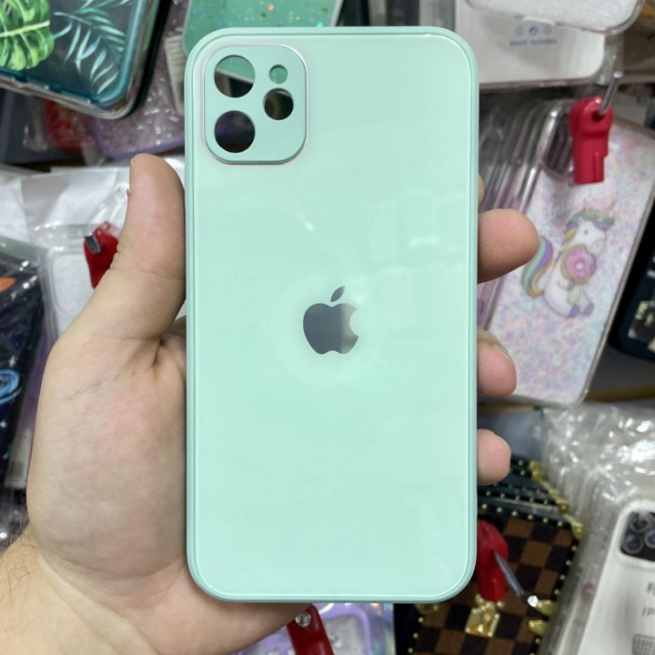 Стеклянные чехлы для iphone 11/11pro/11pro Max/12