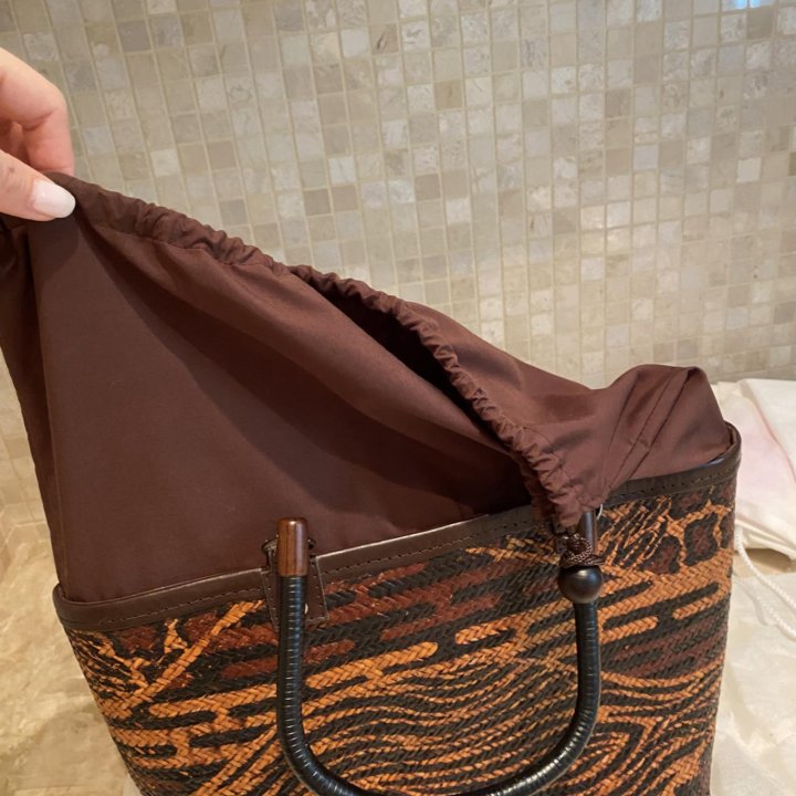 Сумка плетёная