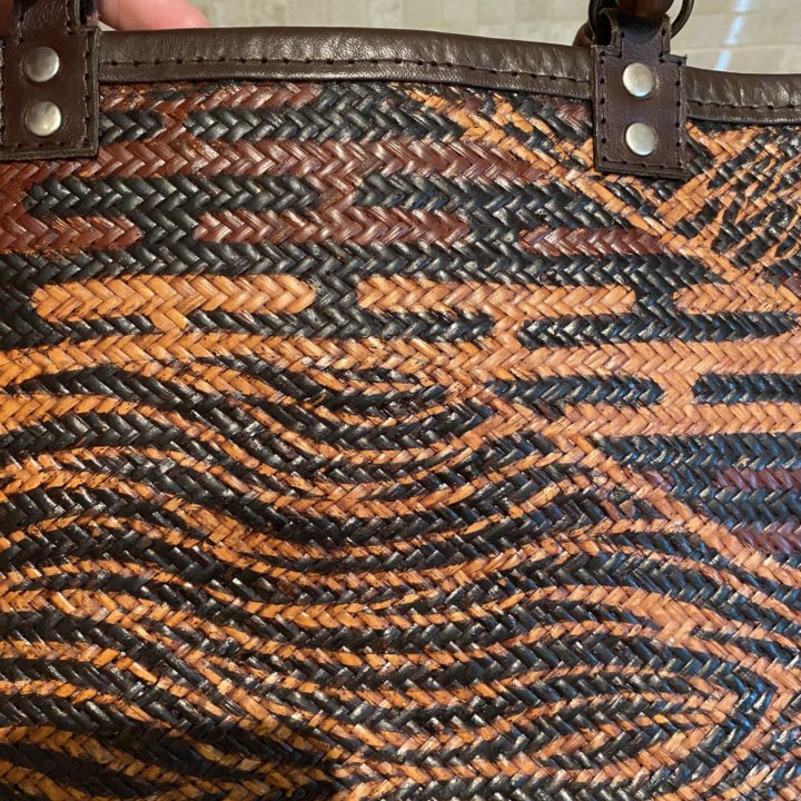 Сумка плетёная