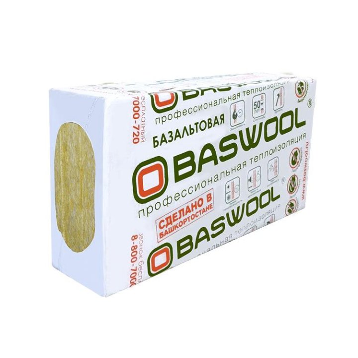 Утеплитель Baswool Вент Фасад 70