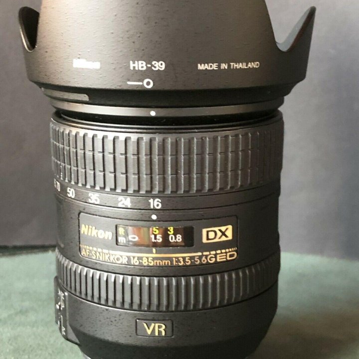 Как новый Nikon 16-85 mm f/ 3.5-5.6G VR, в коробке купить в Москве ...
