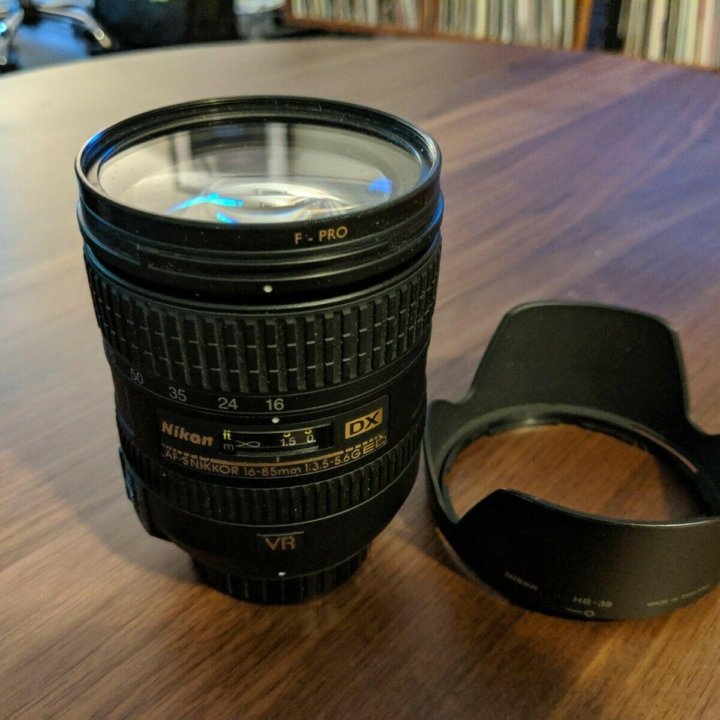 Как новый Nikon 16-85 mm f/ 3.5-5.6G VR, в коробке купить в Москве ...