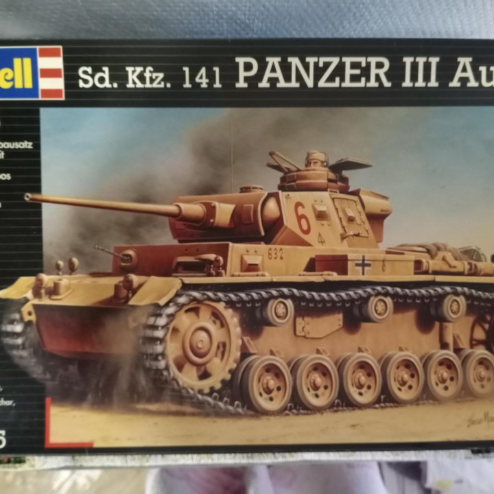 Модель танка Panzer lll Ausf J