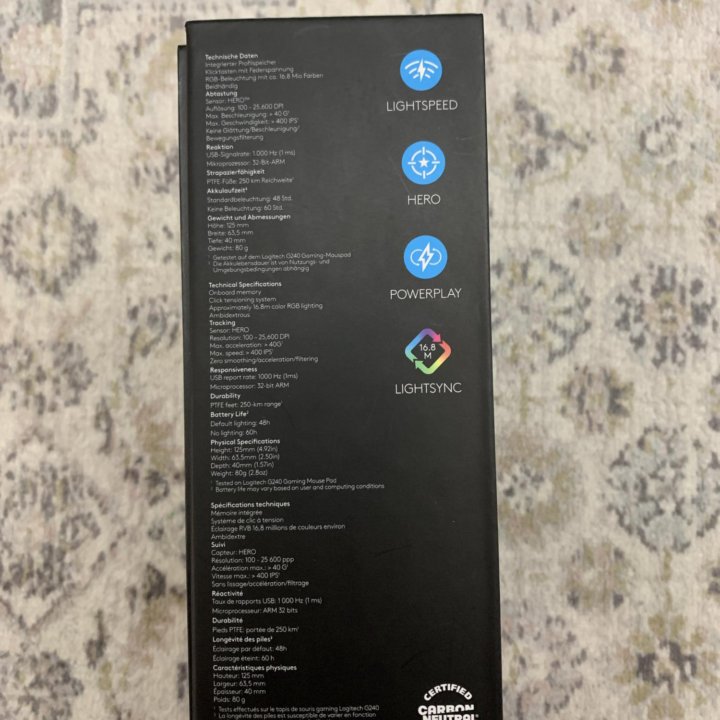 Logitech G pro wireless