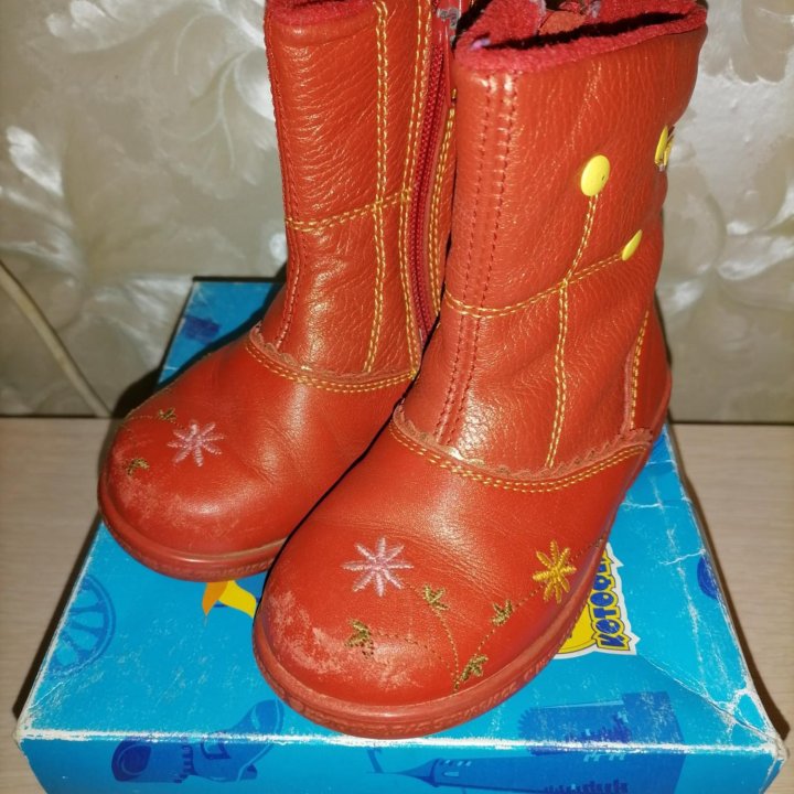 Ботинки для девочки 24 размера