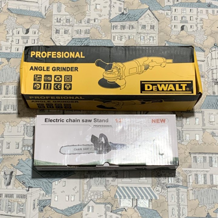 Ушм болгарка DeWALT+ насадка пила