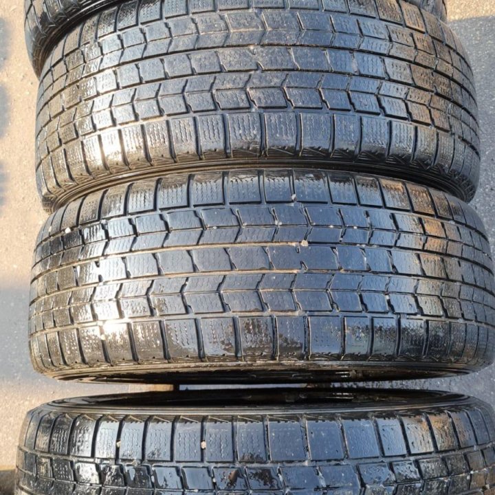 Шины зима липучка Dunlop 205-55R16 4-2-1шт подбор