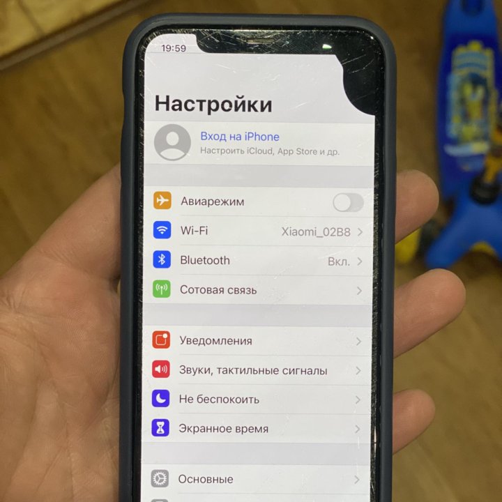 Дисплей оригинал с полосой iphone xs max,11 pro,X