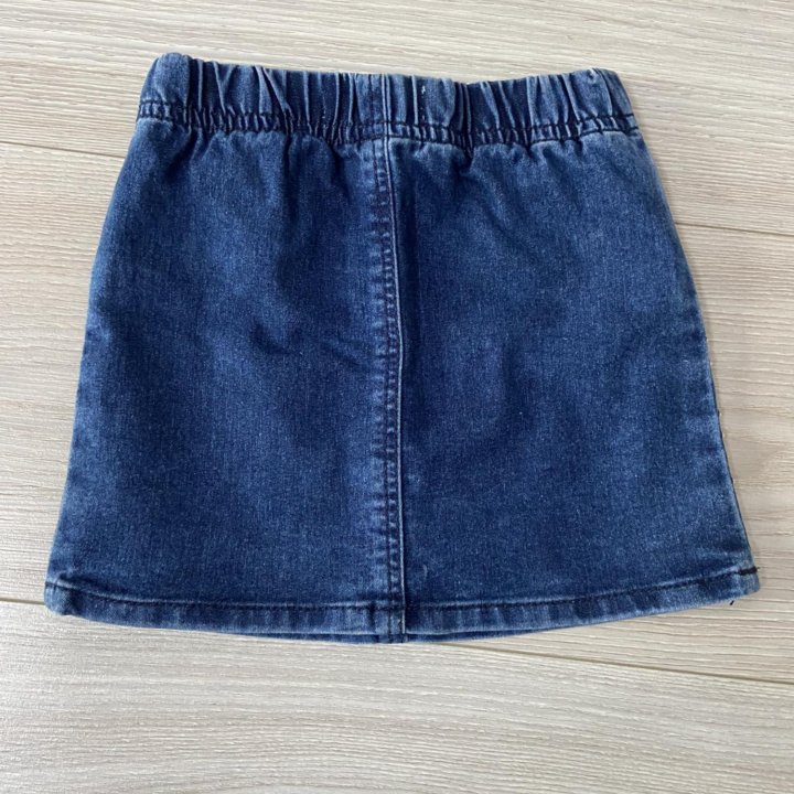 Юбка джинсовая для девочки, р. 92