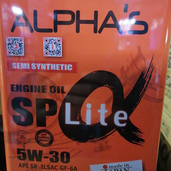 Масло Alphas 5w30 4л