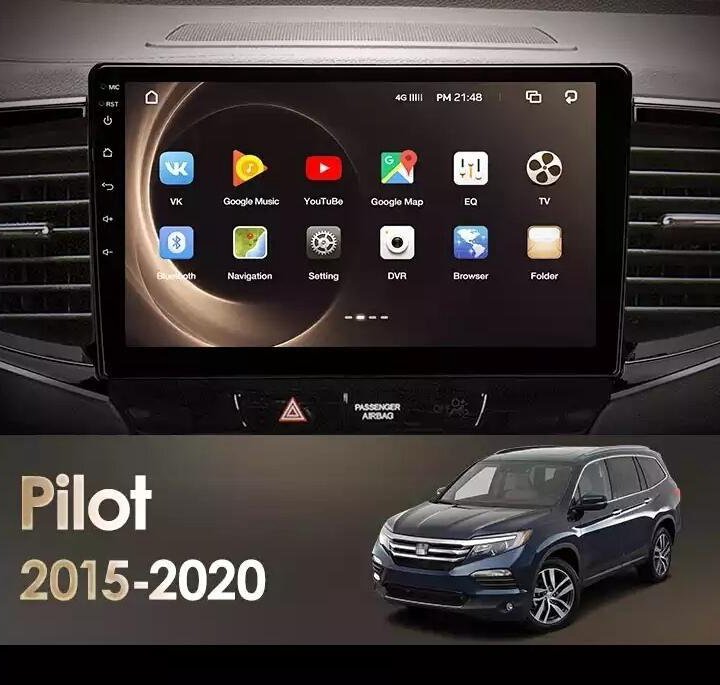 Honda pilot android штатная магнитола