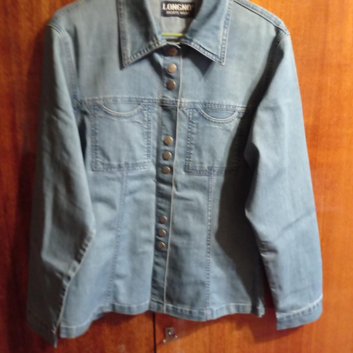 Рубашка джинсовая