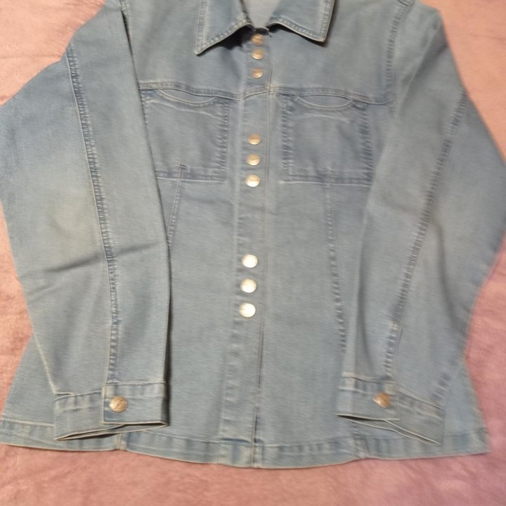 Рубашка джинсовая