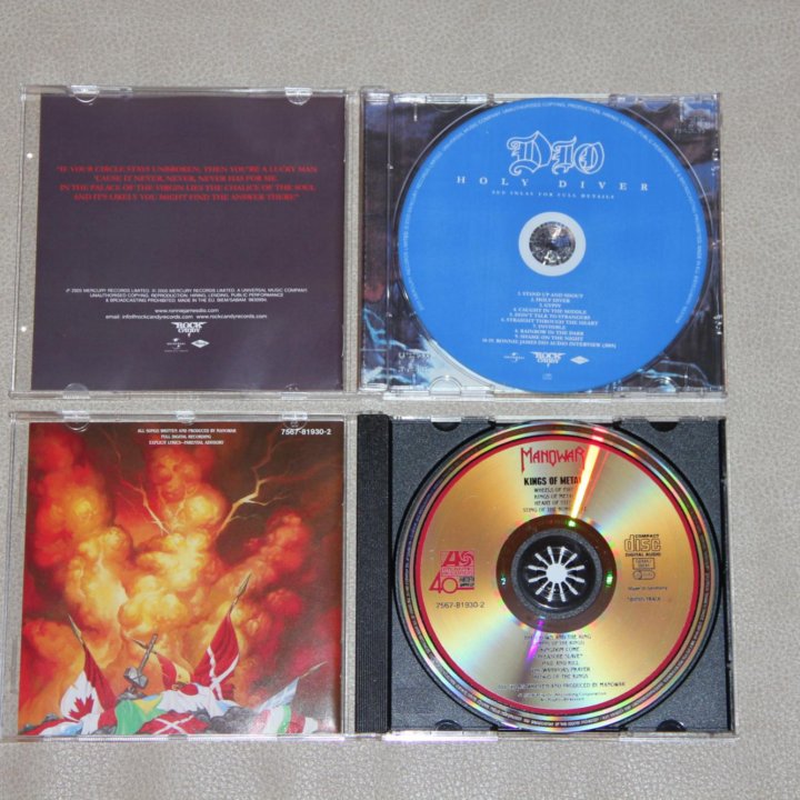 Фирменные CD Rock / Metal