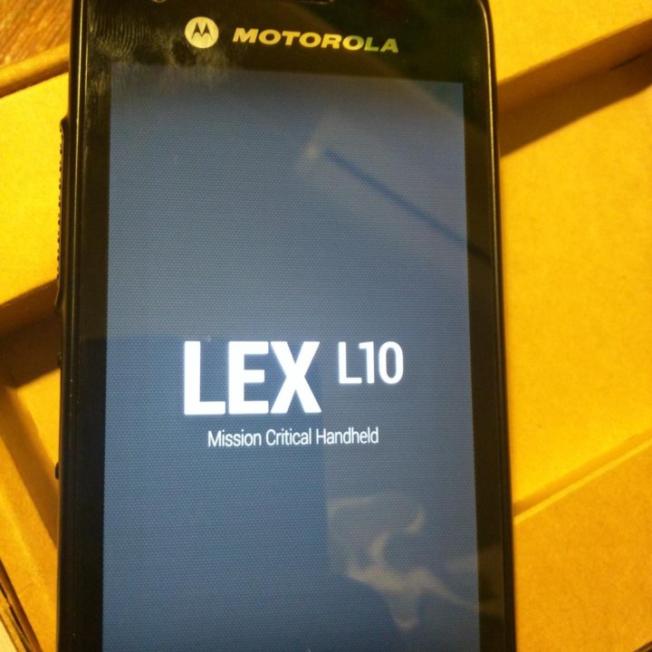 Motorola Lex L10 mission critical handheld