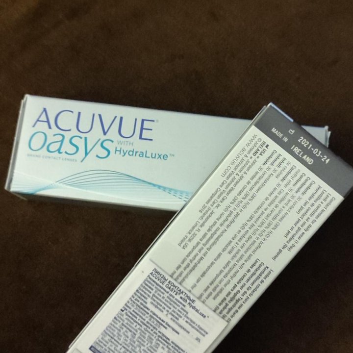 Контактные линзы acuvue oasys