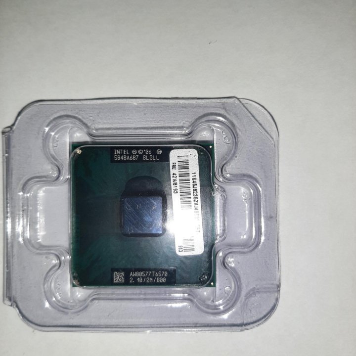 Процессор для ноута intel Core 2 Duo T6570