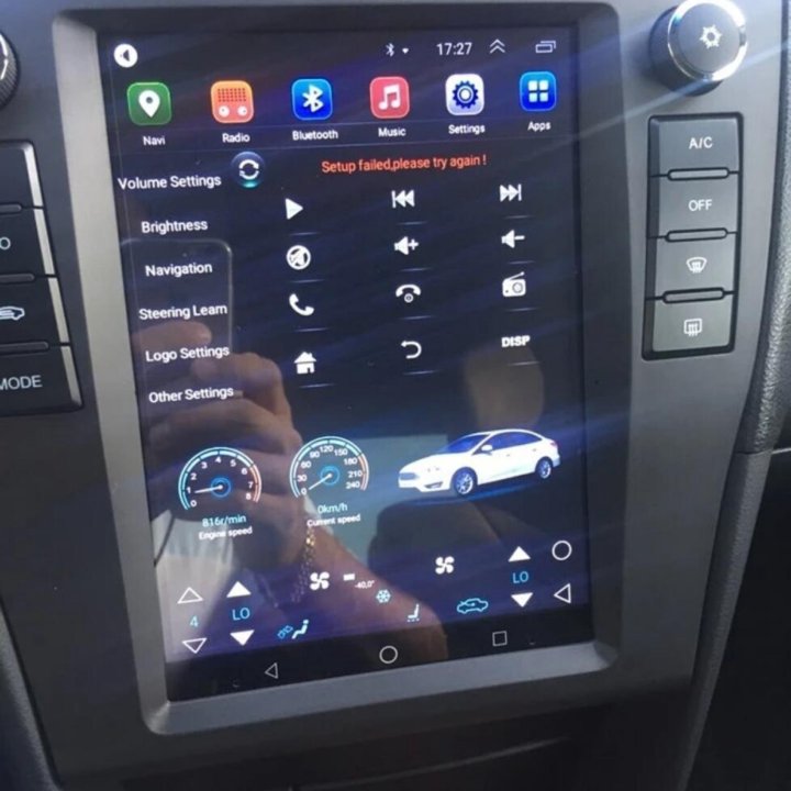 Toyota Camry 40 Tesla android Teyes магнитола