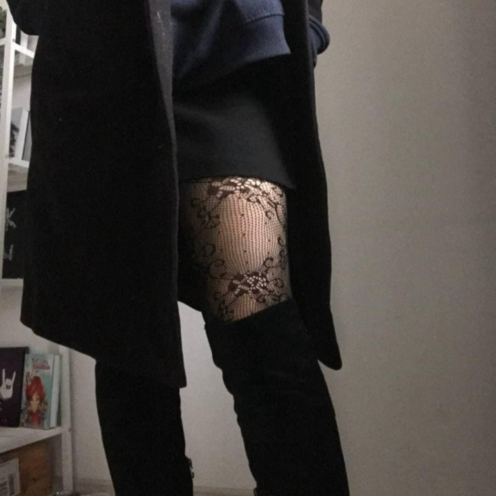 Замшевые ботфорты