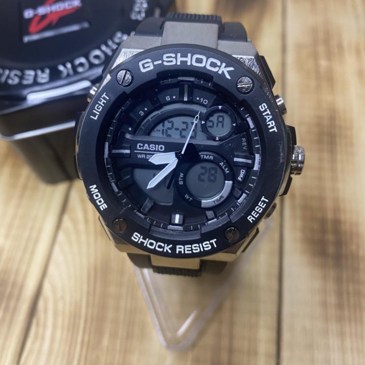 Часы Casio G Shock чёрные (новые)