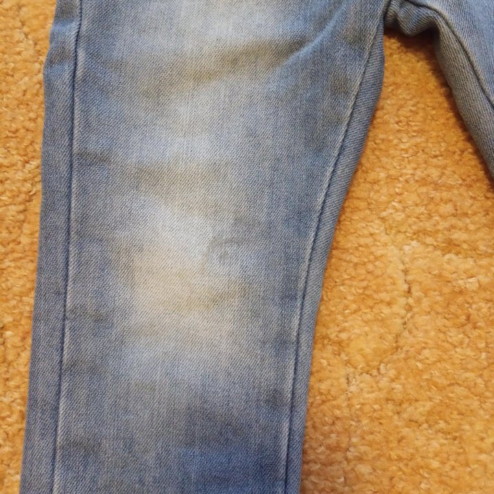 Полукомбинезон джинсовый 98 размер