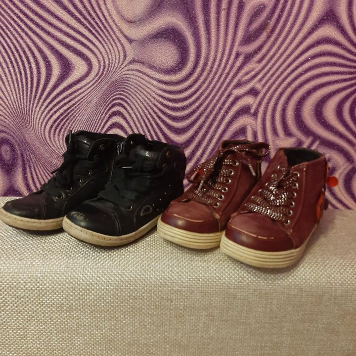 Ботинки осенние для девочки 27 размер