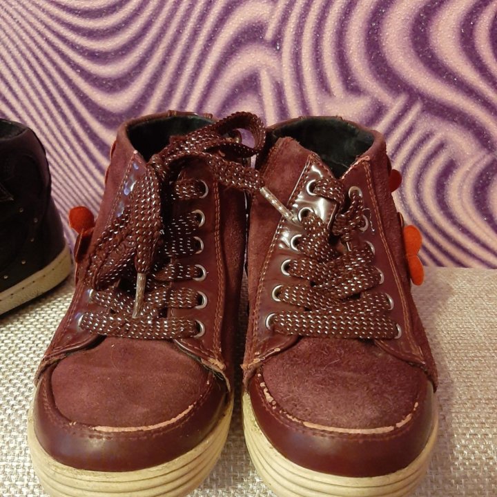 Ботинки осенние для девочки 27 размер