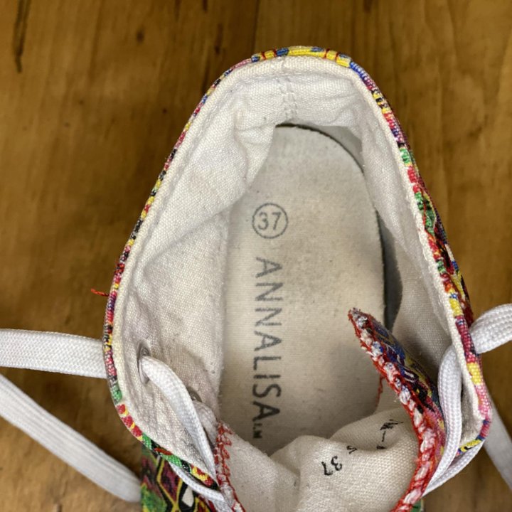 Кеды на платформе