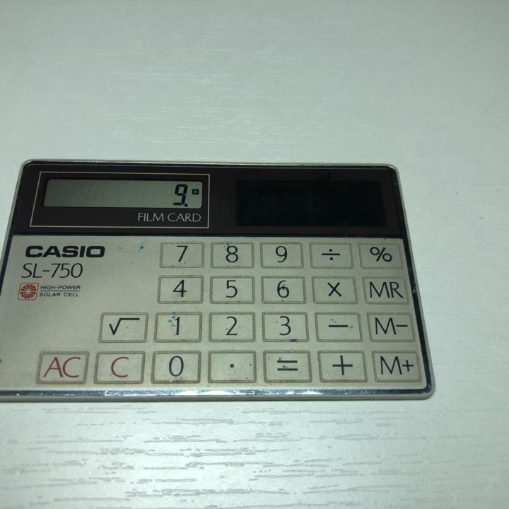 Casio sl 750