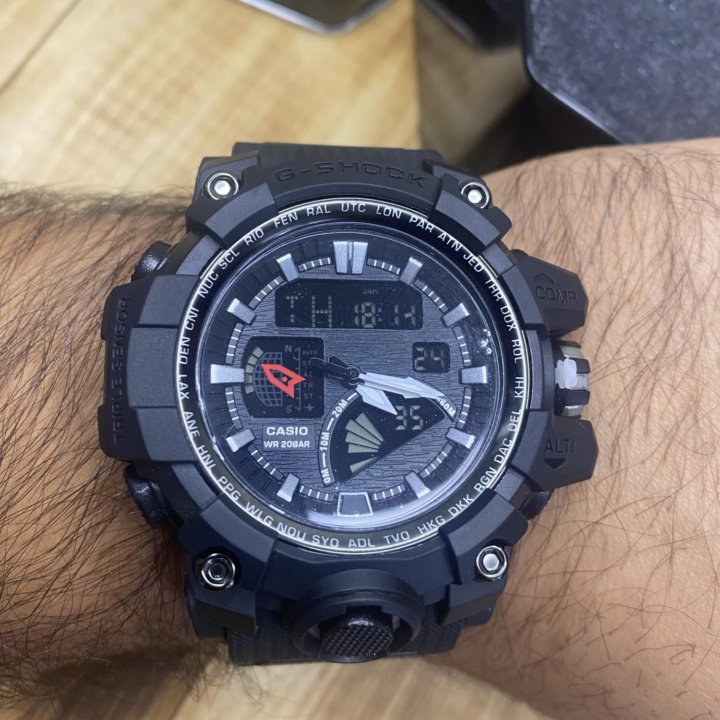 Часы Casio G Shock чёрные ( новые )