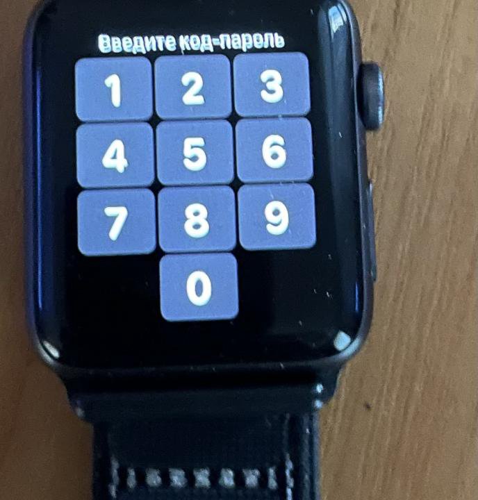 Часы apple watch 3 42mm nike cellular