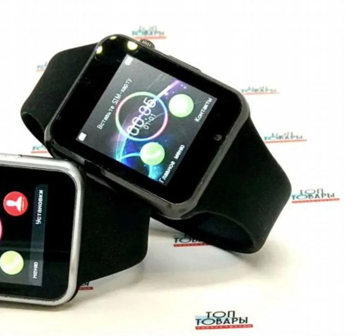 ⌚ Умные часы Smart Watch W8 чёрный корпус