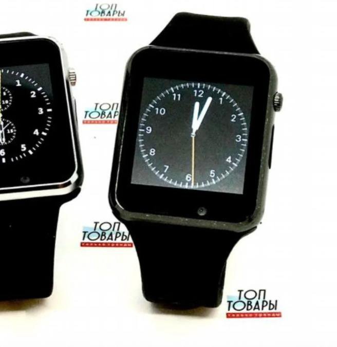 ⌚ Умные часы Smart Watch W8 чёрный корпус