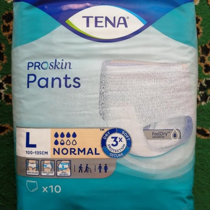 Подгузники-трусы для взрослых Tena Pants Normal, L