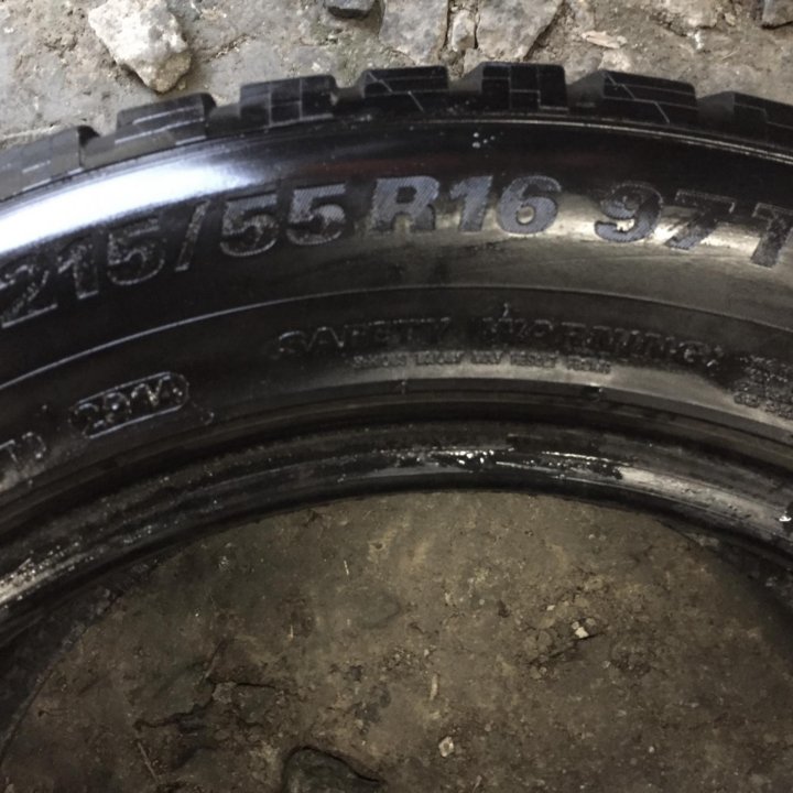 215/55/16 Kumho Winter Craft Ice WI31. 1шт