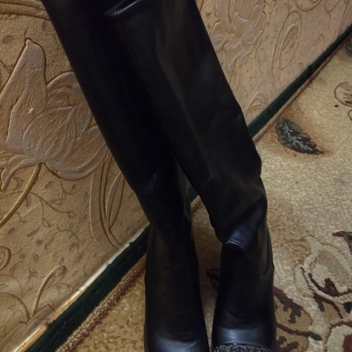 Сапоги ботфорты