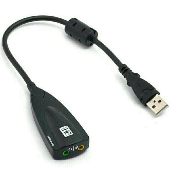 Звуковая карта Внешняя USB 2,0 Адаптер Звука