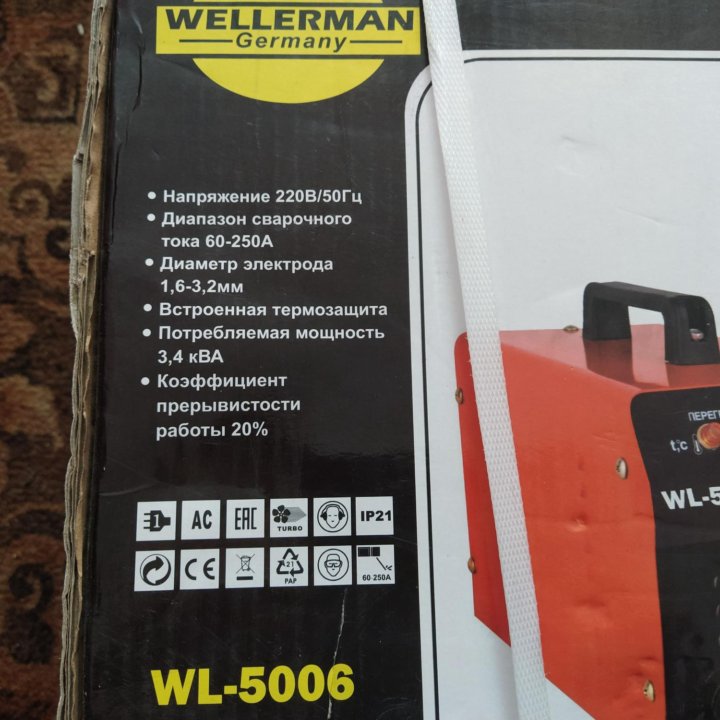 Сварочный аппарат Wellerman WL-5006