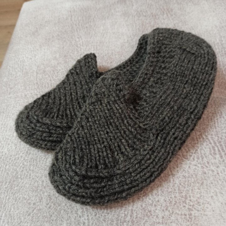 Вязанные носки